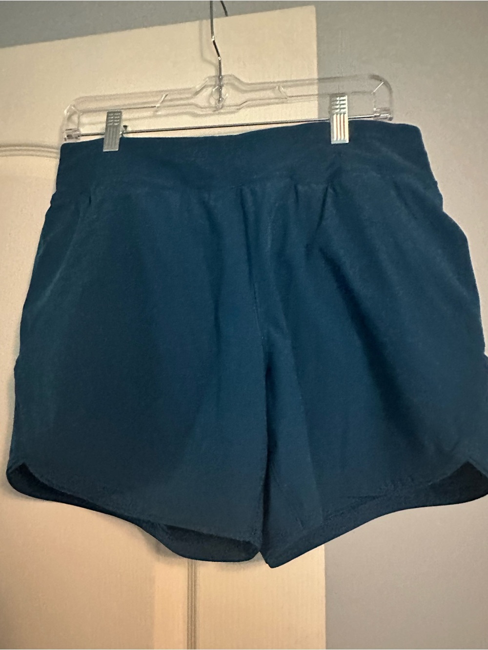 Lands' End Women's Teal Swin Shorts 5” length